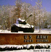 Entrance to Fort Devens
